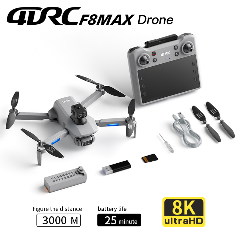 F8 MAX GPS-Drohne, professione – Jjrc Drone X12 Bewertung und Preis
